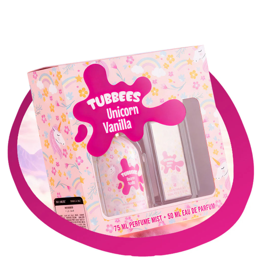 Tubbees Unicorn Vanilla perfume set